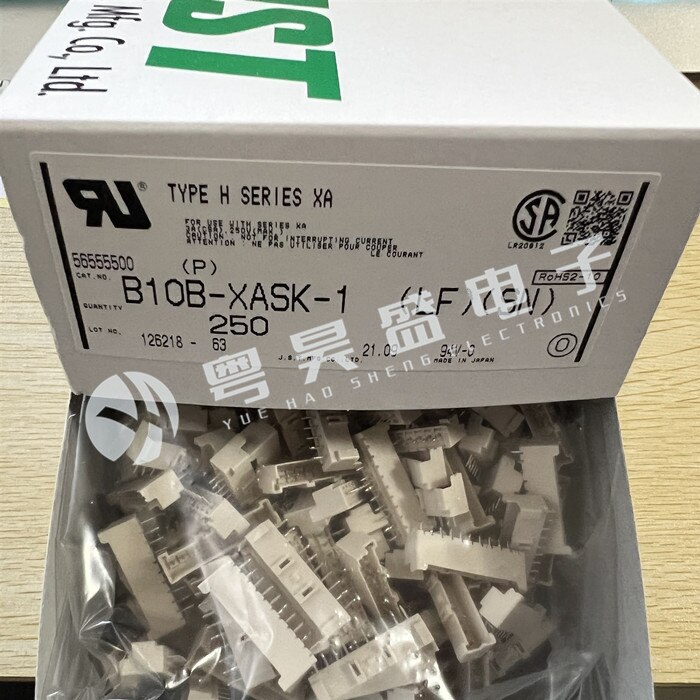 30pcs  ο Ŀ B10B-XASK-1 10   ⺻ 2.5mm 